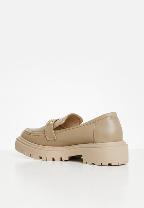 Oxford Street - Classic chunky loafer - taupe
