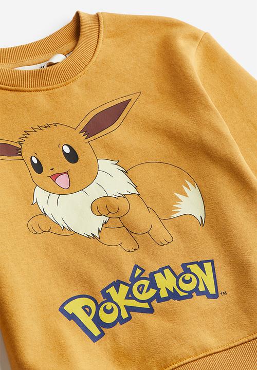 H&M - Printed sweatshirt - yellow