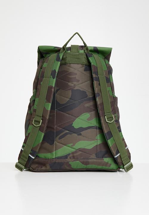 Superdry. - Vintage Toploader Backpack - Adrian Camo
