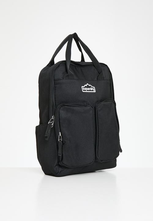 Superdry. - Vintage Top Handle Backpack - Jet Black