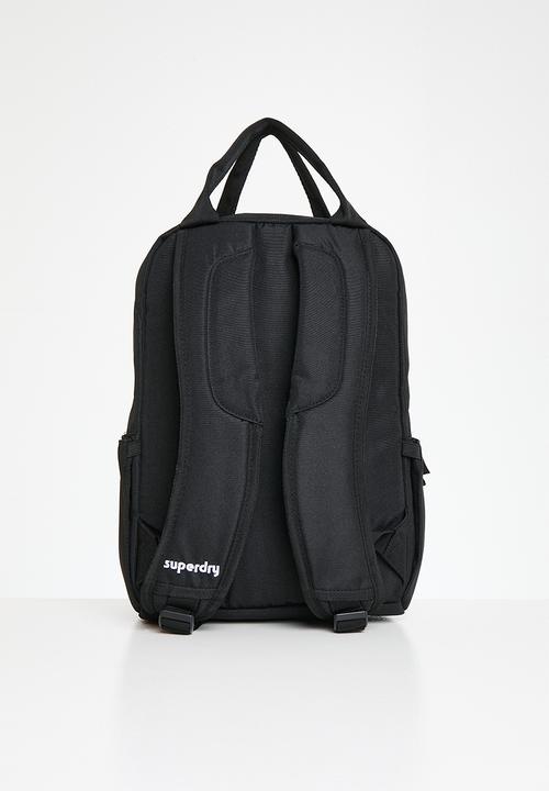 Superdry. - Vintage Top Handle Backpack - Jet Black