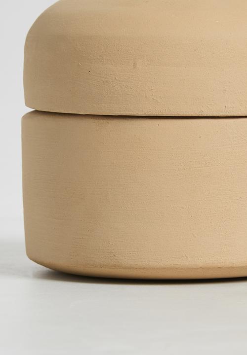 Sixth Floor - Terracotta Jar With Lid Small