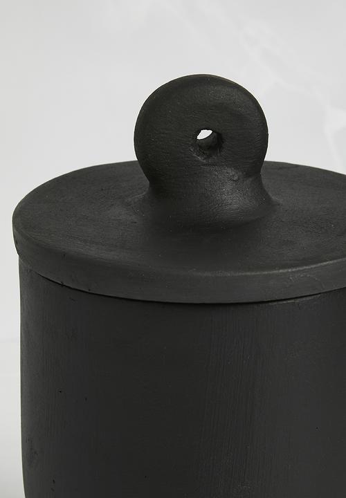 Sixth Floor - Terracotta Jar With Lid