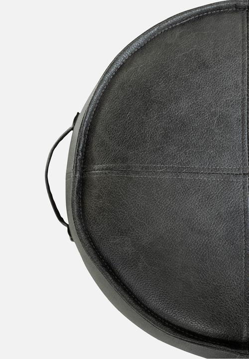 Hertex Haus - Boulder Stool Diesel - Nero