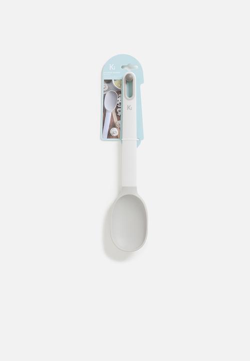 Kitchen Inspire - Kitchen Inspire Solid Spoon - grey