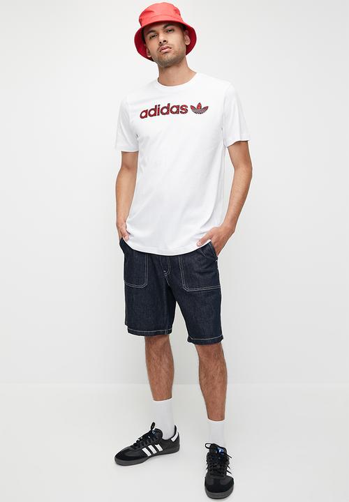 adidas Originals - Predator linear tee m - white