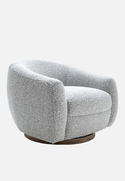 Hertex Haus - Grandeur Swivel Chair - Celine Shetland