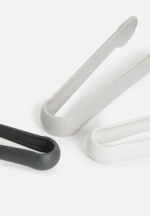 Kitchen Inspire - Kitchen Inspire 3pce Tong Set - grey