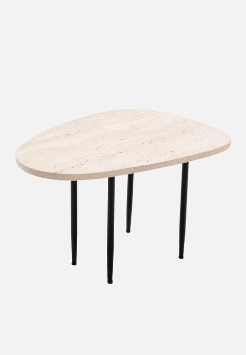 Hertex Haus - Abstract Side Table Set - Smoke