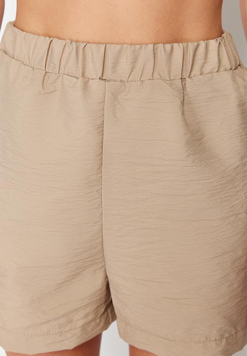 Trendyol - Pocket woven shorts - camel