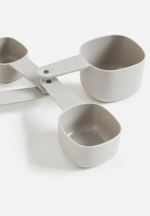 Kitchen Inspire - Kitchen Inspire Measuring Cups 4 piece - grey