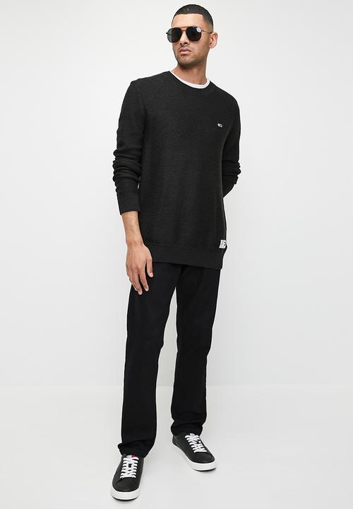 Tommy Hilfiger - Tjm reg structured sweater - Black