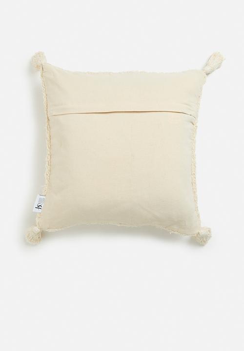Sixth Floor - Lundo Cotton Cushion- Natural