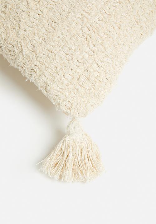 Sixth Floor - Lundo Cotton Cushion- Natural