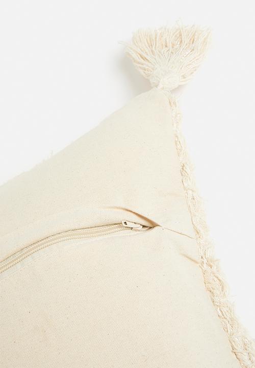 Sixth Floor - Lundo Cotton Cushion- Natural