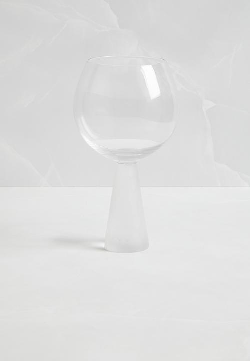 Jenna Clifford - Gin glass with etched stem set of 2 - clear