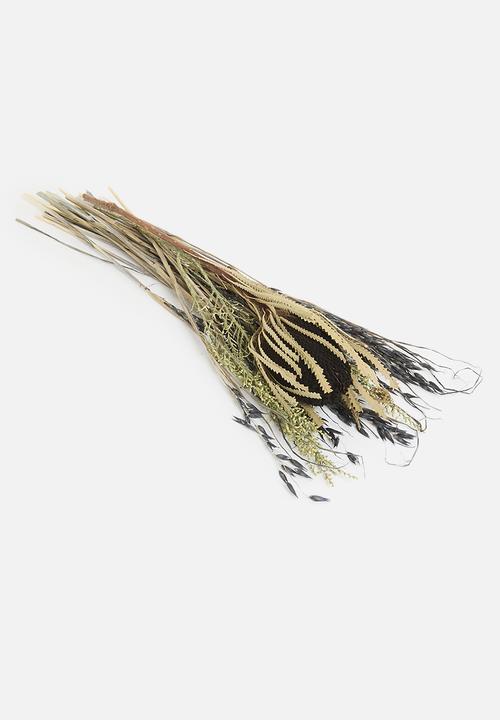 Bloom Space - Medium Dried Floral Arrangement Protea - Multi