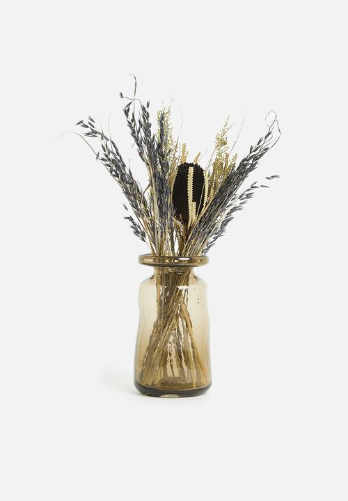 Bloom Space - Medium Dried Floral Arrangement Protea - Multi