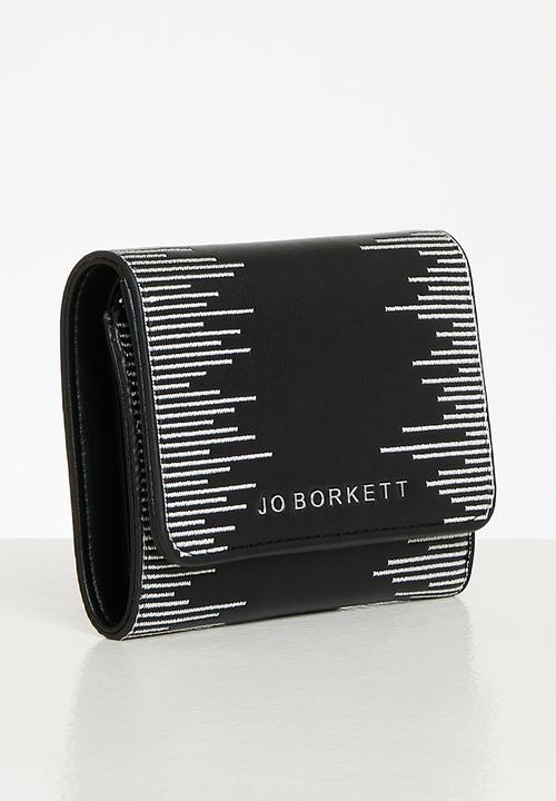 Jo Borkett - Teardrop small purse - black