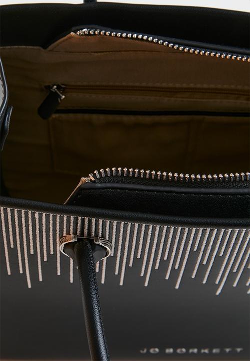 Jo Borkett - Teardrop shopper - black