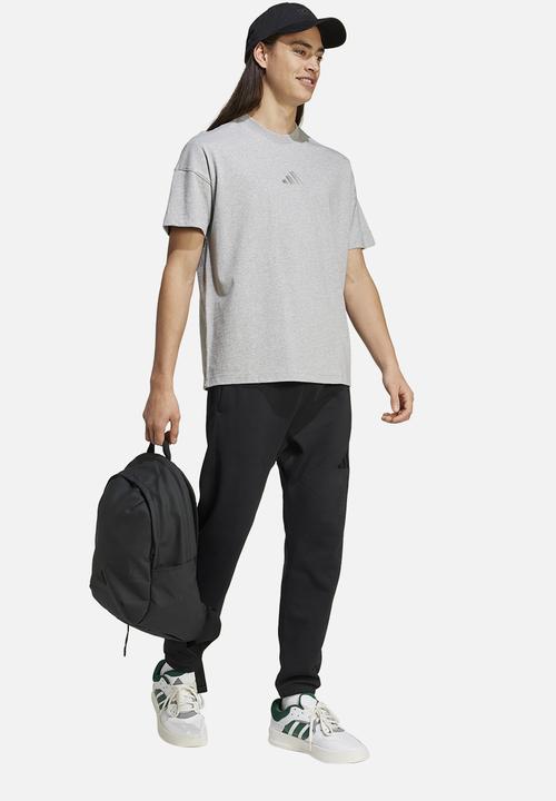 adidas Performance - ALL SZN Tee- medium grey heather