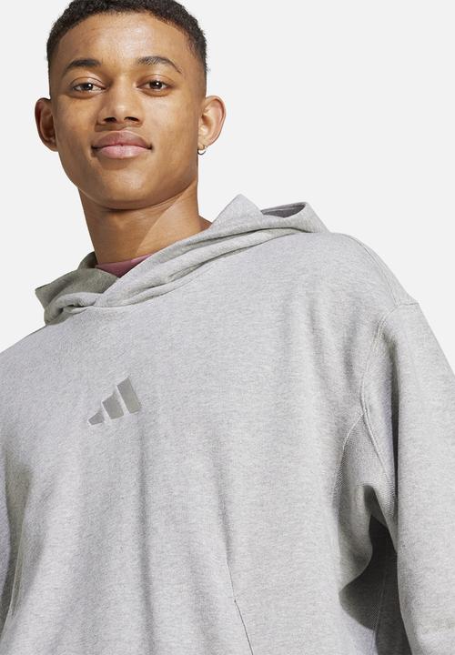 adidas Performance - ALL SZN French Terry Hoodie- medium grey heather