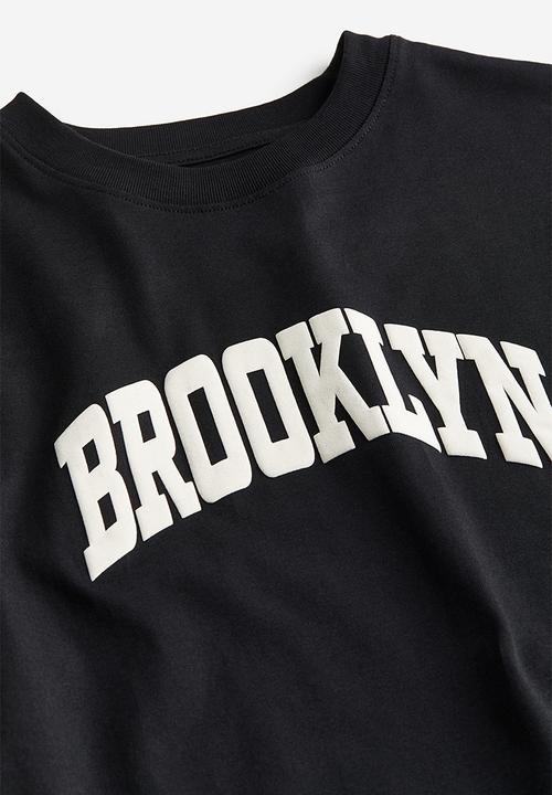 H&M - Cotton jersey t-shirt - black