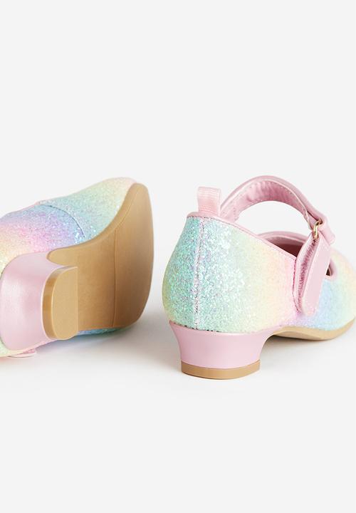 H&M - Glittery dressing-up shoes - pink
