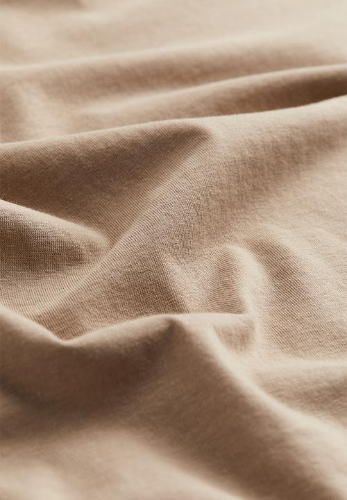 H&M - Cotton t-shirt - beige
