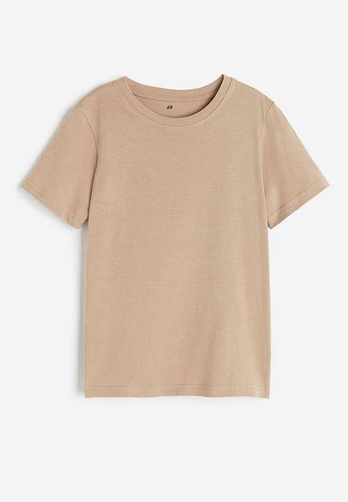 H&M - Cotton t-shirt - beige