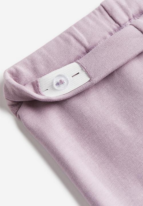 H&M - Brushed-inside leggings - purple