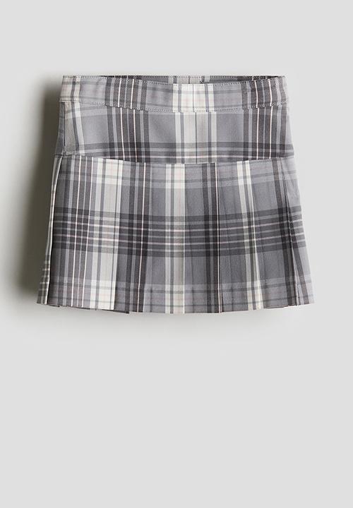 H&M - Pleated skirt - grey