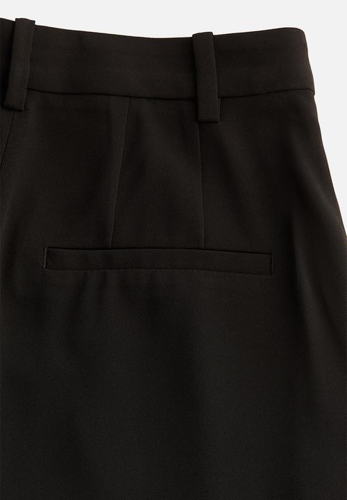 H&M - Wide trousers - black