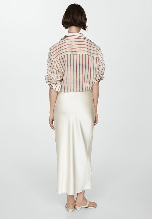 MANGO - Skirt mia2 - light beige