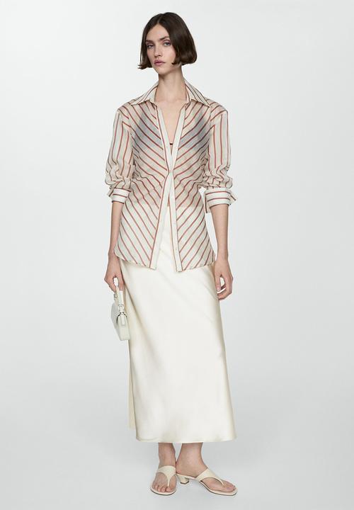 MANGO - Skirt mia2 - light beige