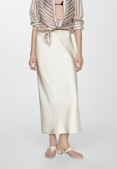 MANGO - Skirt mia2 - light beige