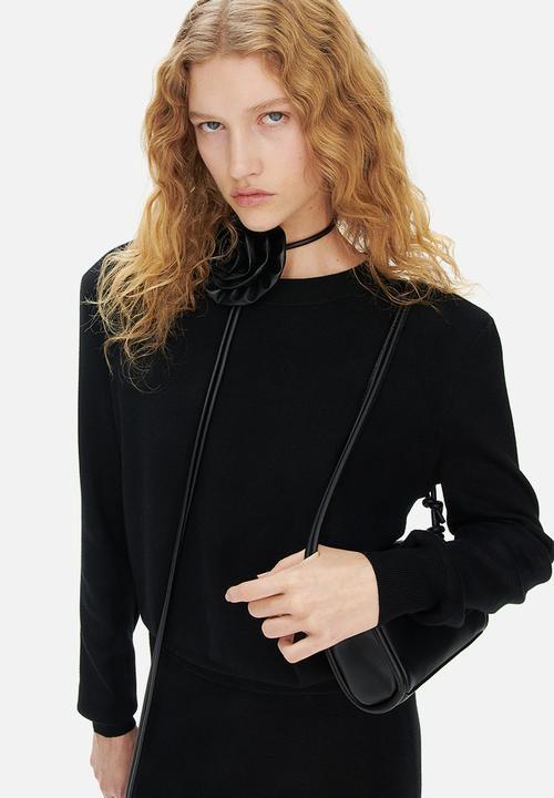 H&M - Shoulder-pad jumper - black