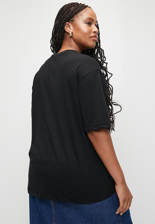 Superbalist - Graphic plus tee  - black