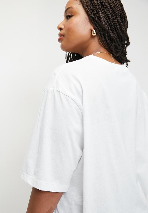 Superbalist - Graphic plus tee  - white