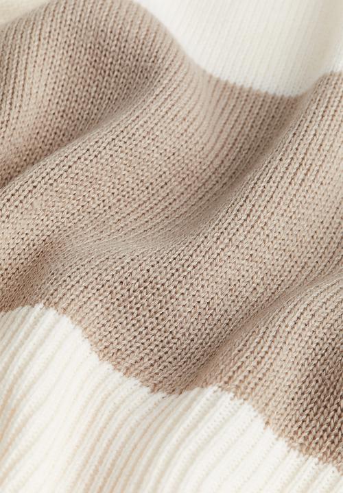 H&M - Jumper - beige, white, multi