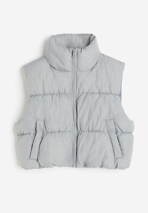 H&M - Puffer gilet - grey