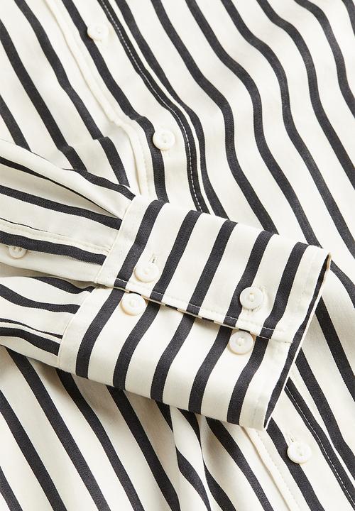 H&M - Cotton shirt - white, multi