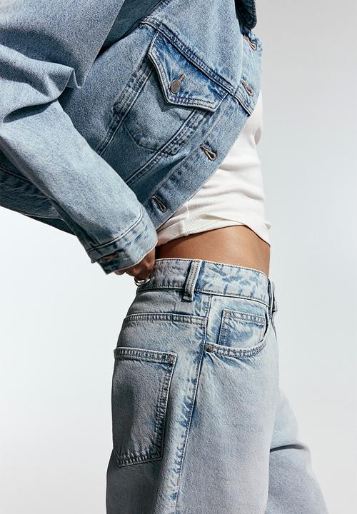 H&M - Baggy regular jeans - blue