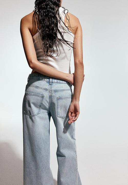 H&M - Baggy regular jeans - blue