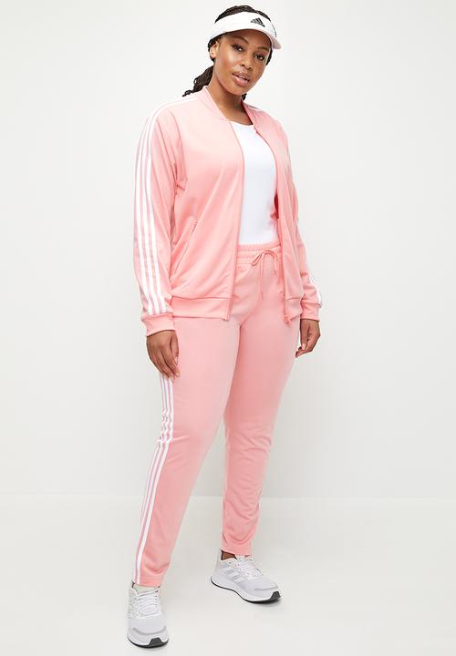 adidas Performance - Plus W 3S Tr Ts - Semi Pink Spark/White