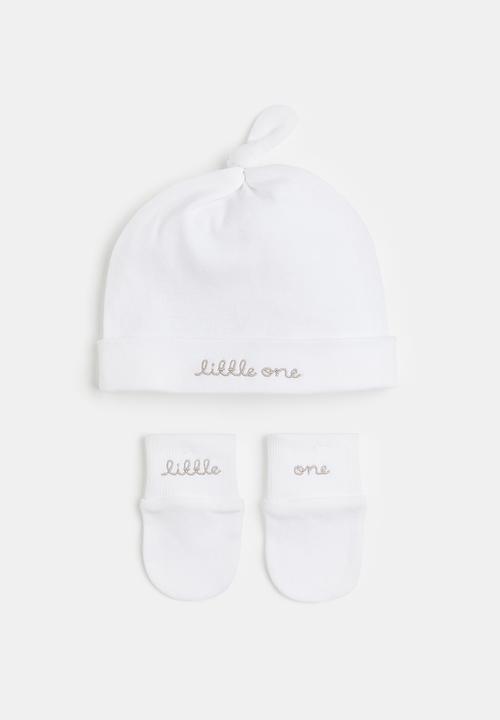 H&M - 2-piece cotton set - white