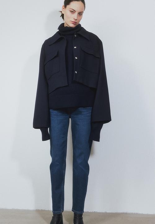 H&M - Mama slim ankle jeans - blue