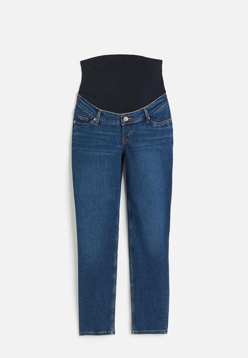 H&M - Mama slim ankle jeans - blue