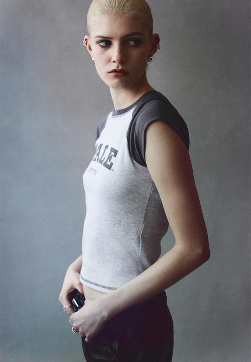 H&M - Printed t-shirt - grey