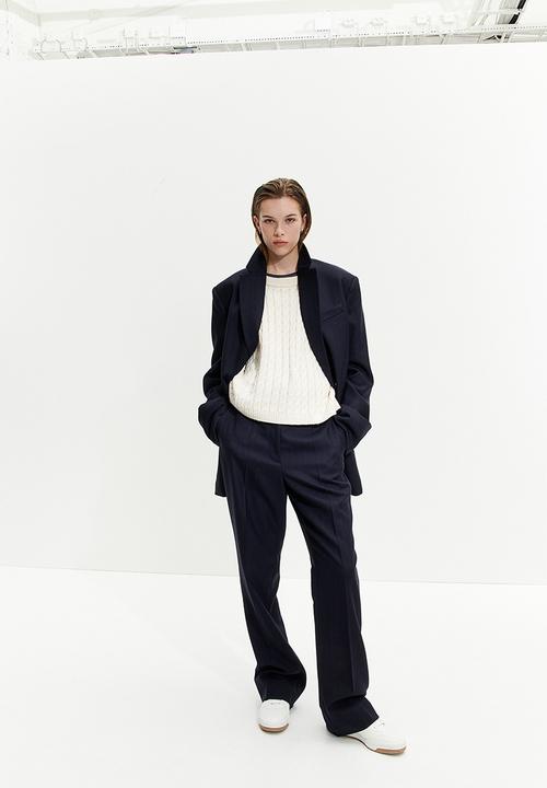 H&M - Cable-knit jumper - white